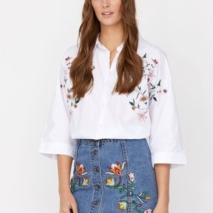 Haute Rouge Bailey Embroidered Blouse